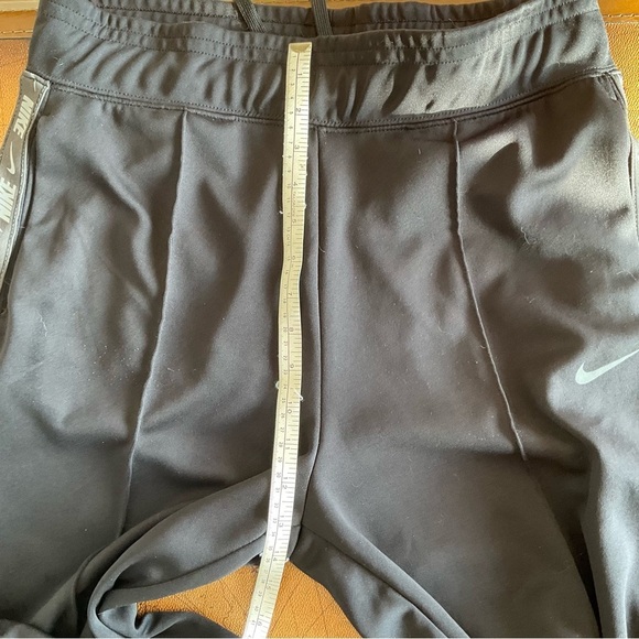 Nike Black Wide-Leg Pants with Side Stripe - Picture 6 of 8